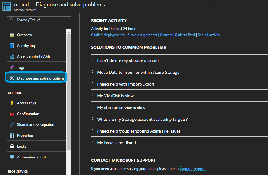 Diagnose and Solve Problems