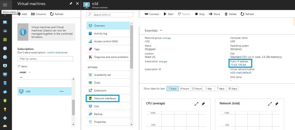 Assign Static IP Address In Azure VM. – Azure4you By Lalit Rawat