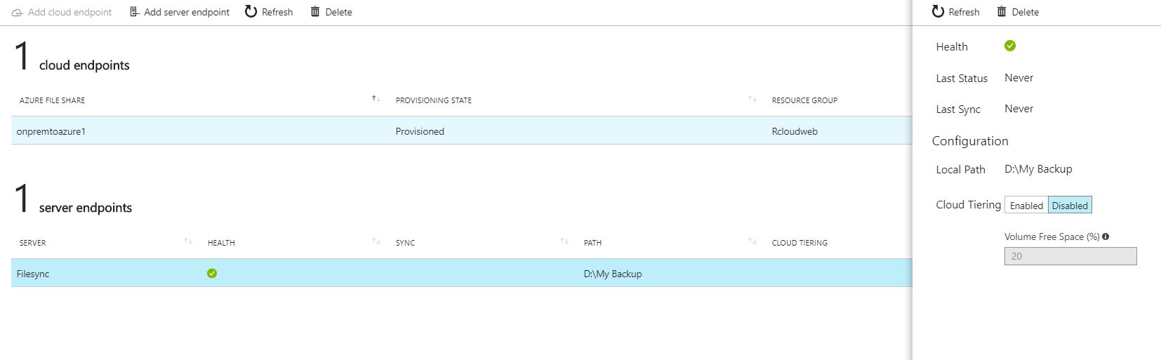 Azure File Sync22