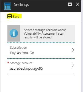 Security Center: Azure SQL Vulnerability Assessment (Preview ...
